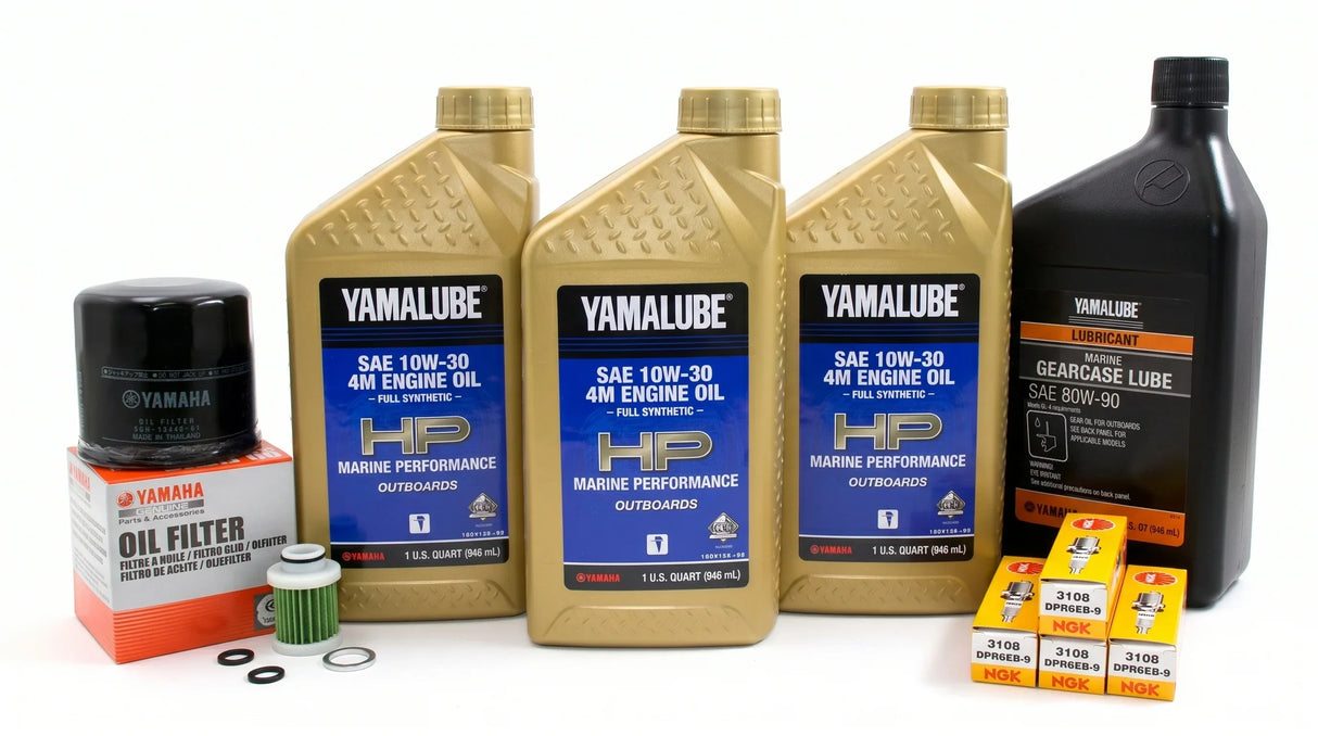 Yamaha F30 100-Hr. Service Kit 2013-Current 10W-30 Full Synthetic