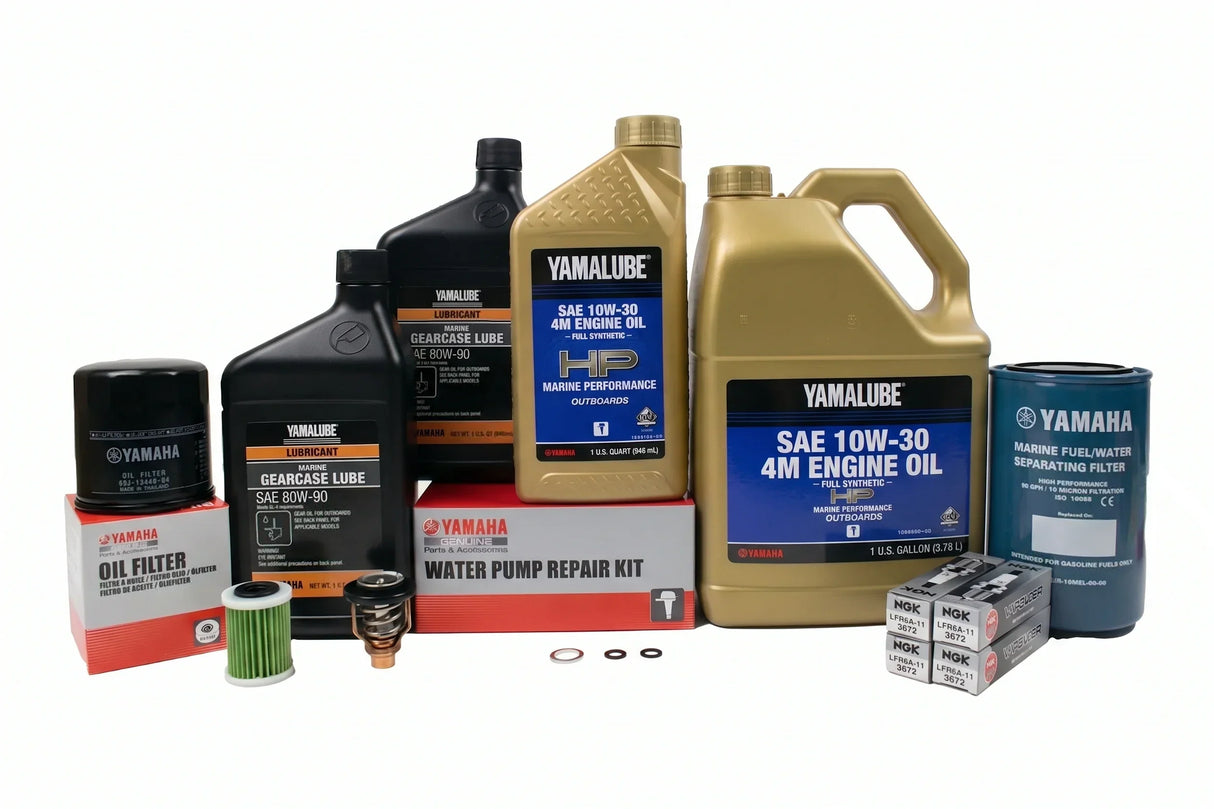 Yamaha VF150/175 300-Hr. Service Kit 10W-30 Full Synthetic