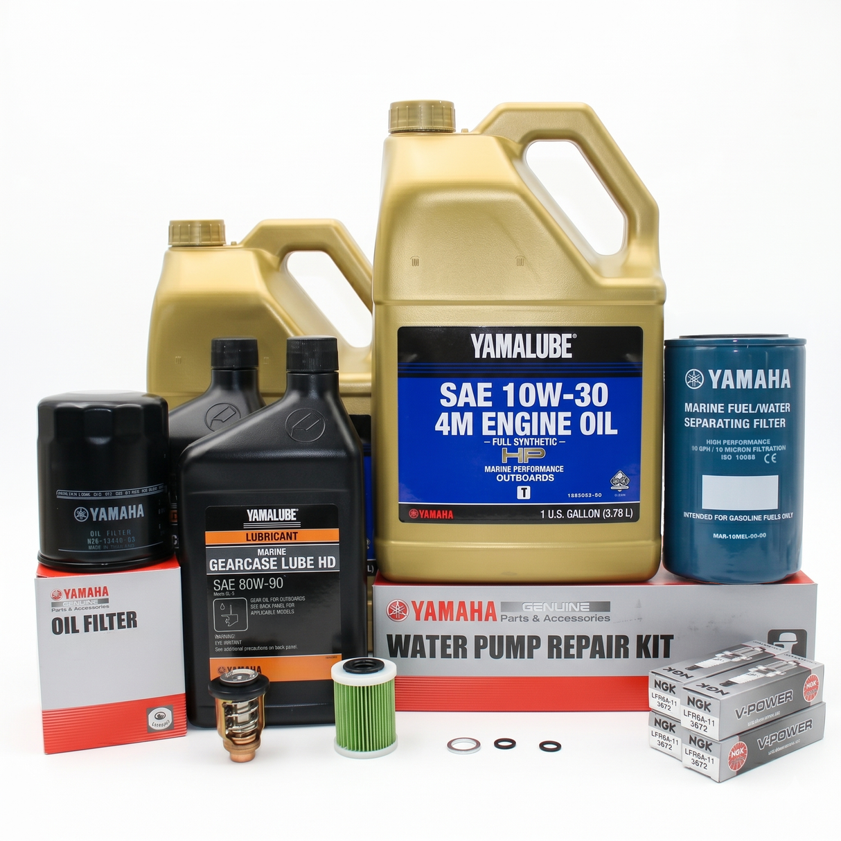 Yamaha VF200/225/250 SHO 300-Hr. Service Kit 2009 10W-30 Full Synthetic