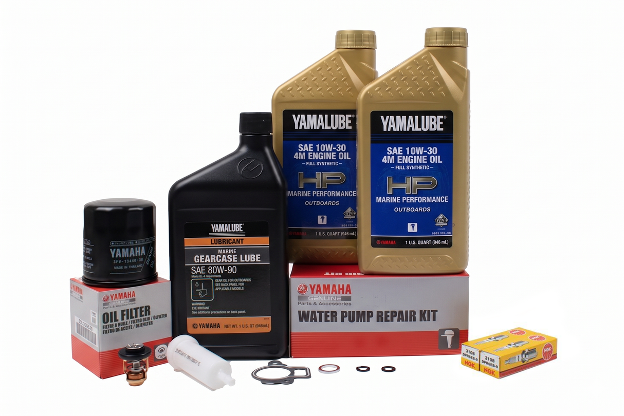 Yamaha F25 300-Hr. Service Kit 2000-2004 10W-30 Full Synthetic