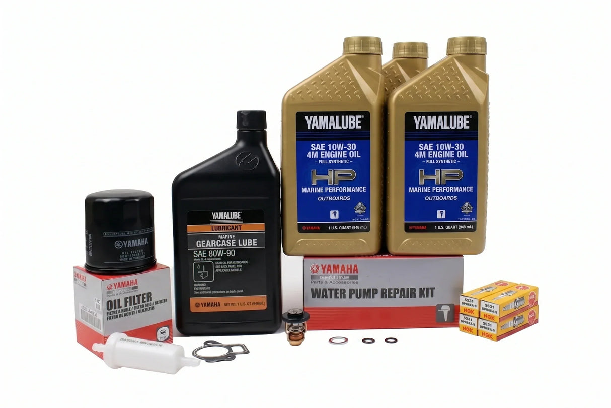Yamaha F40B 300-Hr. Service Kit 2001-2008 10W-30 Full Synthetic
