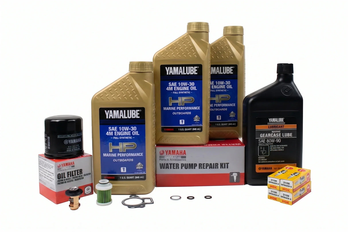 Yamaha F40A 300-Hr. Service Kit 2008-Current 10W-30 Full Synthetic