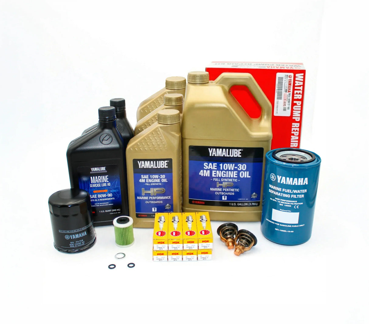 Yamaha F350 V8 300-Hr. Service Kit All Models 10W-30 Full Synthetic