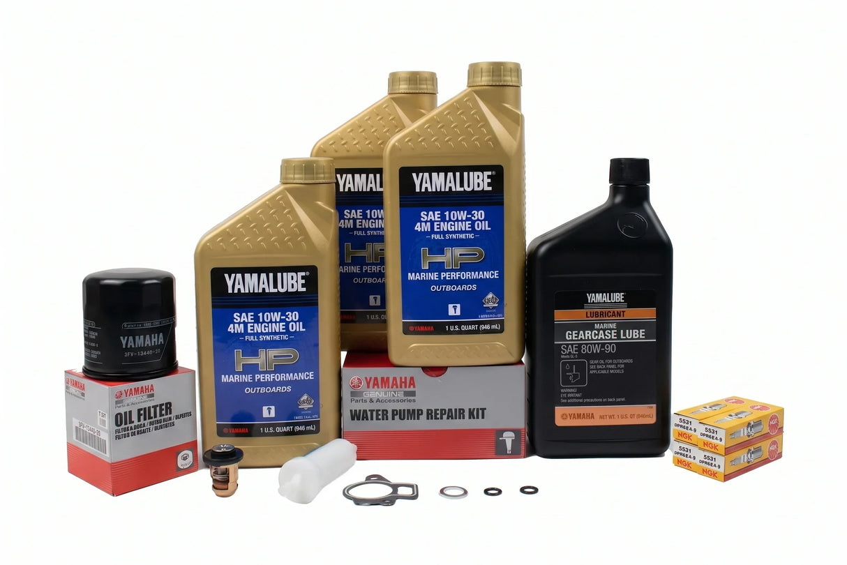 Yamaha F40 300-Hr. Service Kit 2000 10W-30 Full Synthetic