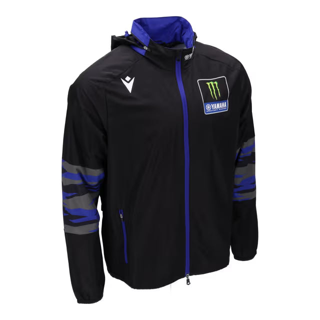 Yamaha 2025 Men's Monster Energy Yamaha Racing MotoGP Fan Rain Jacket - side