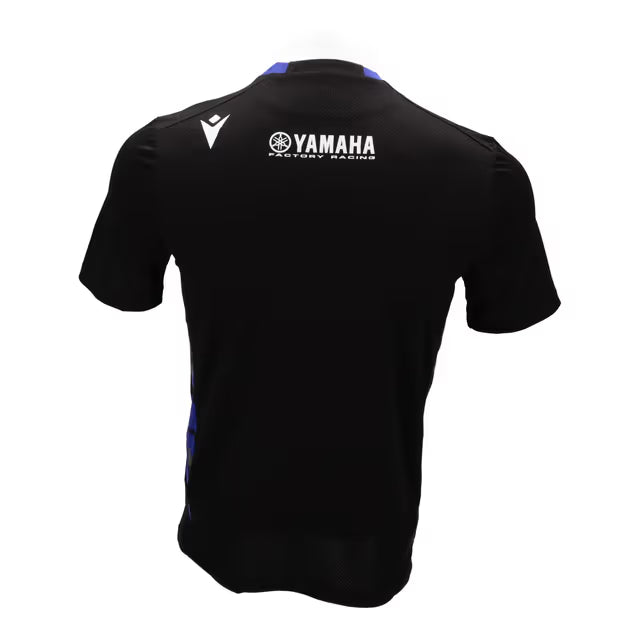 Yamaha 2025 Men's Monster Energy Yamaha Racing MotoGP Fan Tee - Black/Blue Back