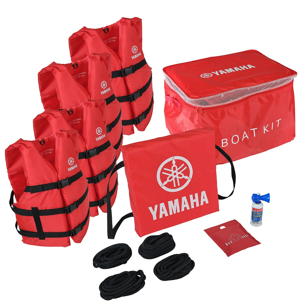 Yamaha SBT-SBKit-RD-21 - Grey Boat Starter Kit Red