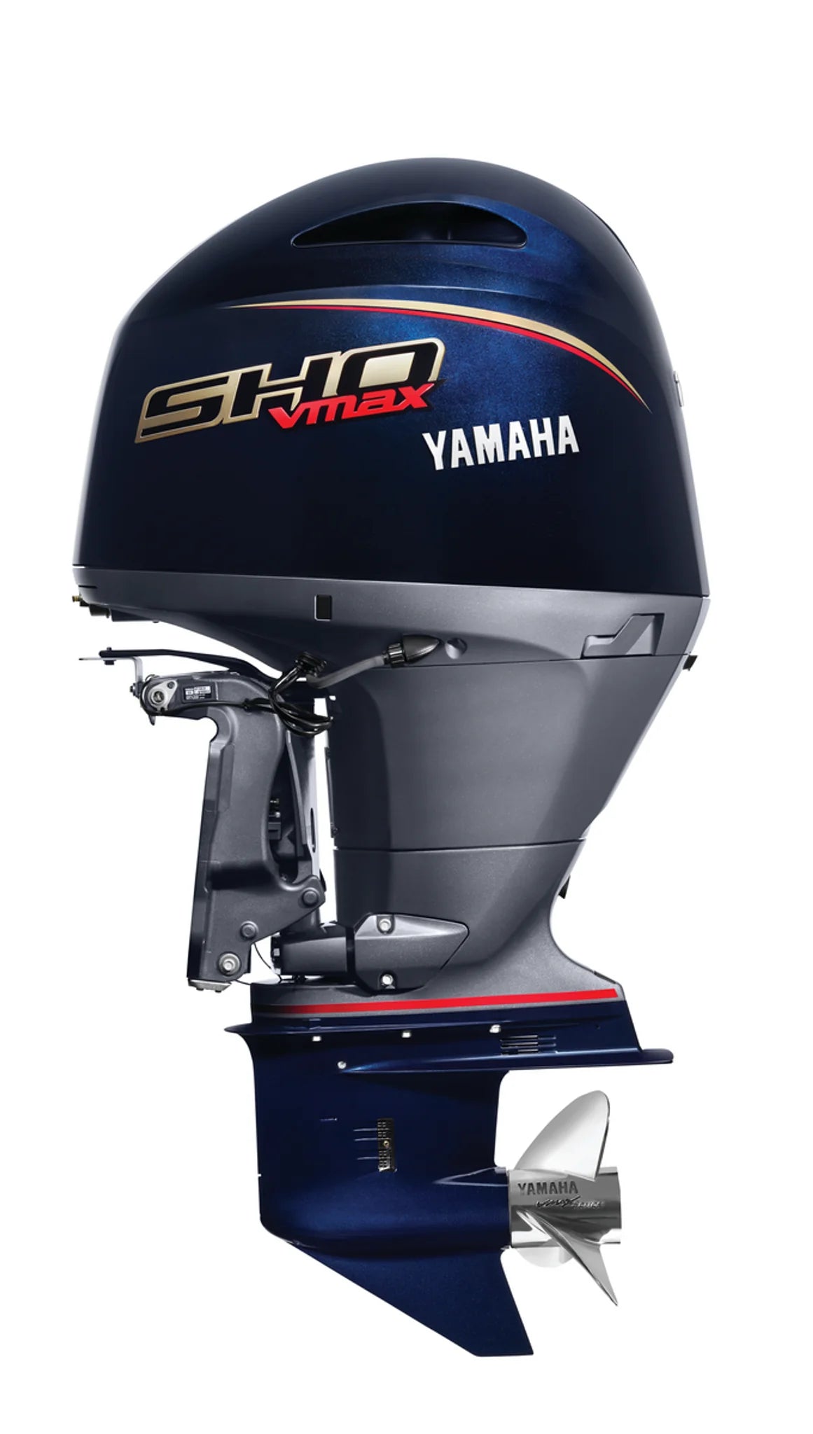 Yamaha VF175XB Outboard - 25?Inch Shaft |SHO (Black)| Remote Mechanical Control | Electric Start | Power Trim & Tilt |