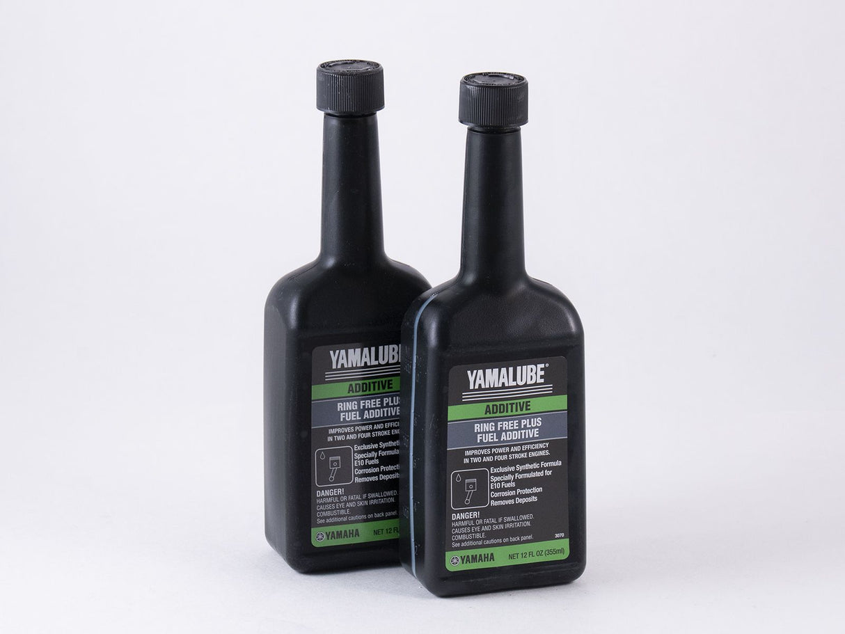 Yamaha ACC-RNGFR-PL-12 - Yamalube Outboard Ring Free Plus Fuel Additive - 12 oz - 2-Pack