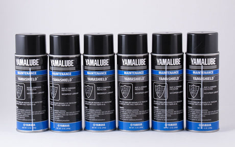 Yamaha ACC-YAMSH-LD-00 - Yamashield Rust & Corrosion Protectant - 12 oz Spray Can - 6-Pack