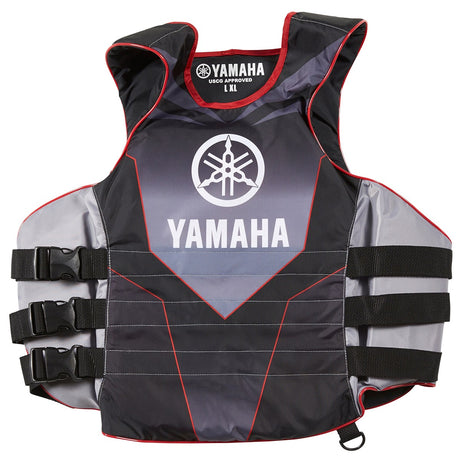 Yamaha MAR-18VSE-BK-LX - Men's Nylon Side-Entry PFD 18VSE - Black - Large / X-Large