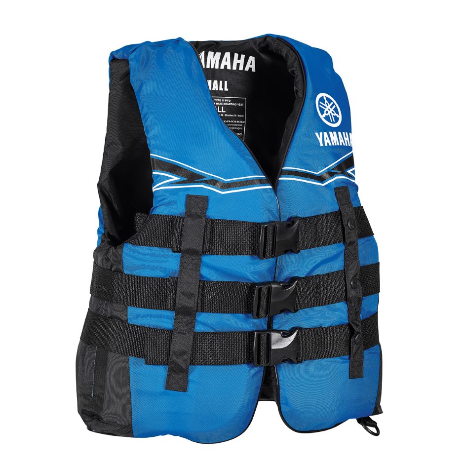 Yamaha Men's 21V3B Value Nylon 3 - Mar-21V3B-Bl-Xl - Buckle Pfd - Blue/Black/White-Xl