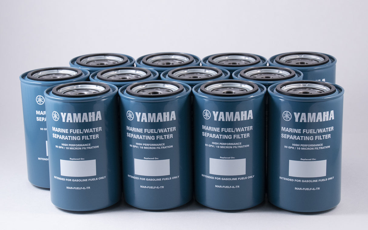 Yamaha MAR-FUELF-LT-12 - Outboard Fuel/Water Separating Filter - Pack of 12 MAR-FUELF-IL-TR Separator
