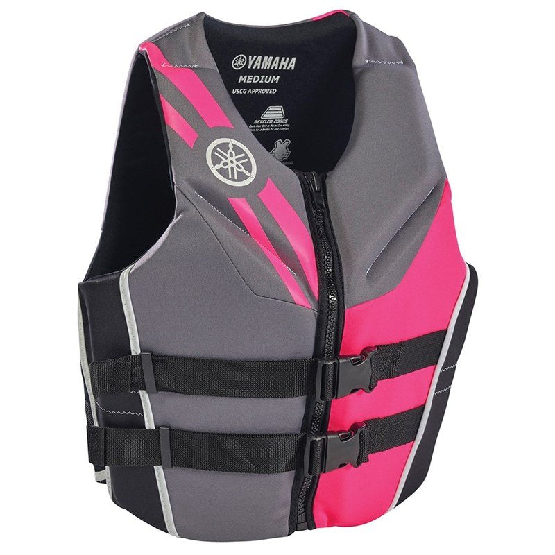 Yamaha Women's 20VNE Neoprene 2 - Maw-20Vne-Pk-Lg - Buckle Pfd - Black/Gray/Pink-L