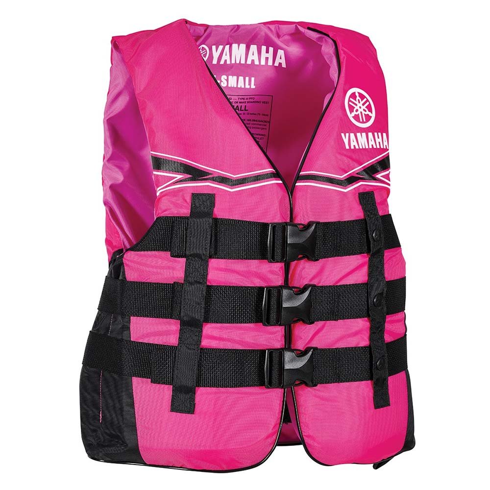 Yamaha Women's 21V3B Nylon Value 3 - Maw-21V3B-Pk-3X - Buckle Pfd - Pink/Black/White-3X