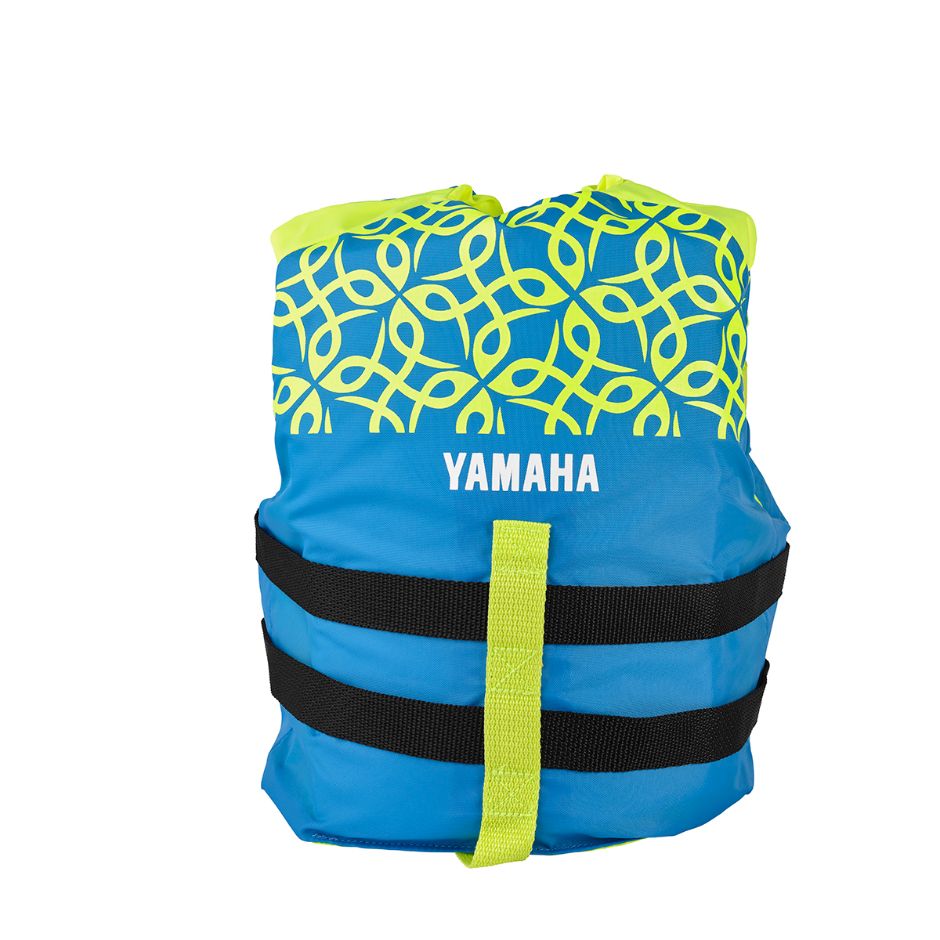 Yamaha Child 22V3B Value Nylon PFD - May-22V3B-Yl-Ch - Yellow/Blue-One Size - Child
