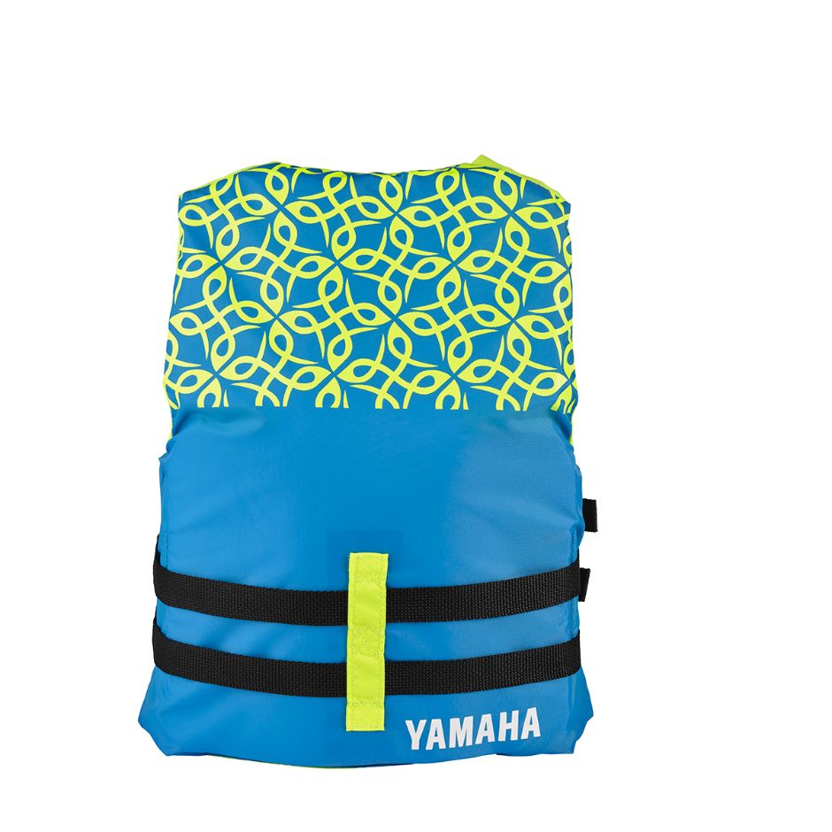 Yamaha Youth 22V3B Value Nylon PFD - May-22V3B-Yl-Yt - Yellow/Blue-One Size - Youth