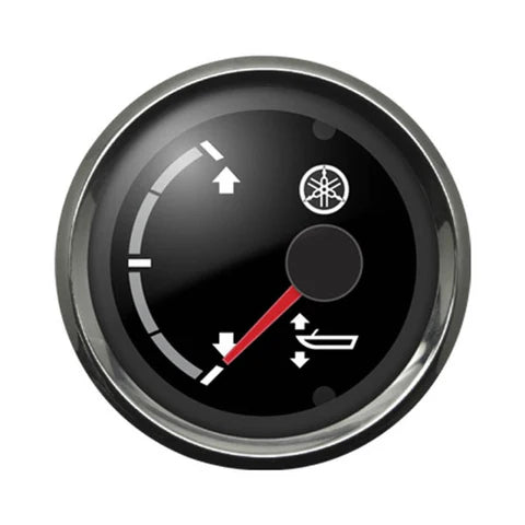Yamaha - N80-83670-20-00 - Trim Gauge with Chrome Bezel and Sport Black Face