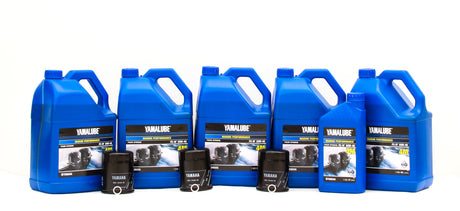 Yamaha Triple Engine Oil Change Kit - 20W-40 - F225 F250 F300 4.2L V6