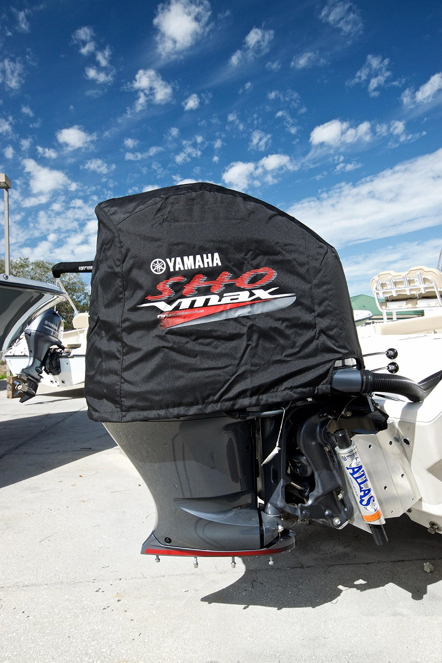 Yamaha MAR-MTRCV-ER-SH - VMAX SHO VF200 VF225 VF250 2010-2021 Outboard Motor Cowling Cover