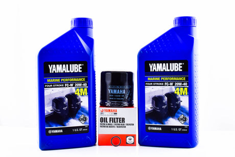 Yamaha Oil Change Kit - 2009-Current - 20W-40 - F15C F20 F25 T25