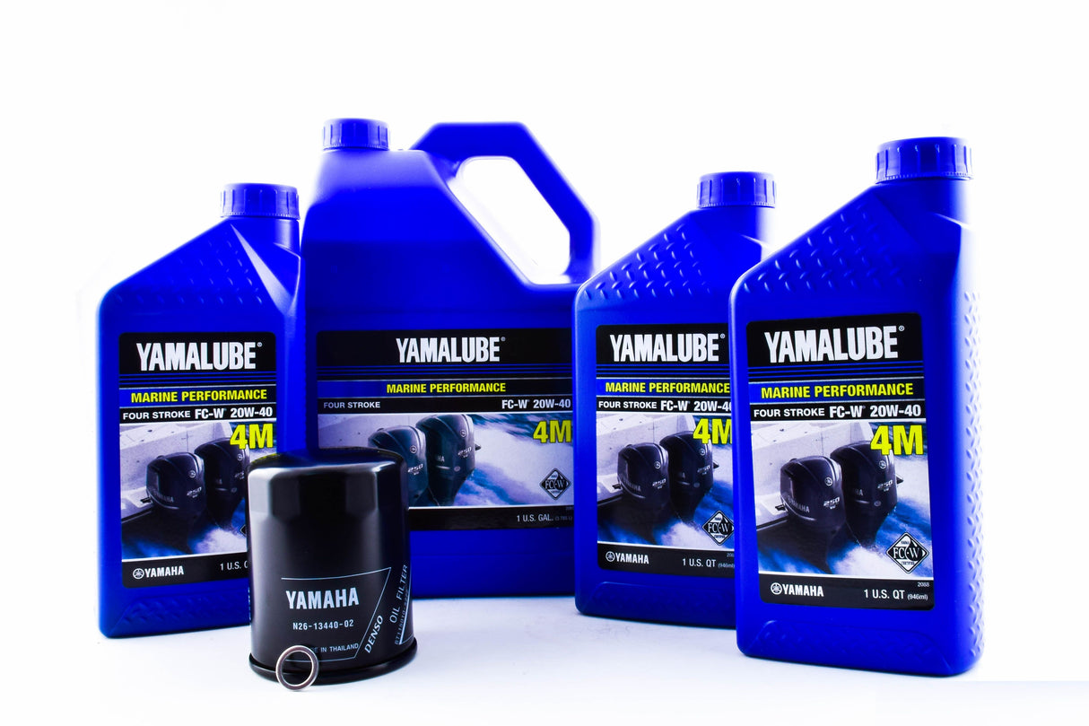 Yamaha Oil Change Kit - 20W-40 - F225 F250 F300 4.2L V6