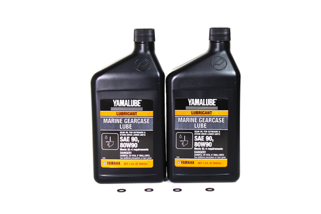 Yamaha ACC-GEARL-UB-QT 90430-08003-00 (Supersedes 90430-08020-00) - Marine Gear Lube Oil Quarts and Gaskets Kit Twin Engine