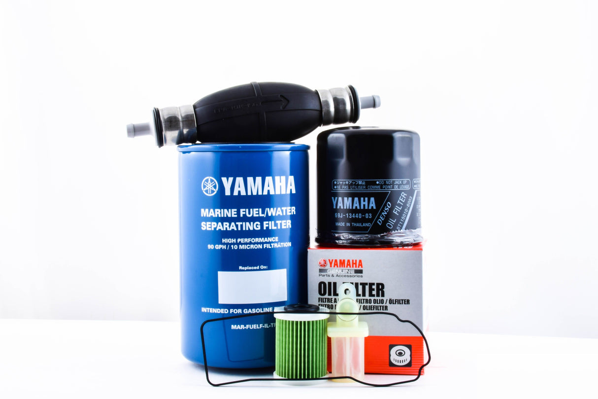 Yamaha Filter Kit with Primer Bulb Oil Fuel VST - F150 - 2006 & Newer