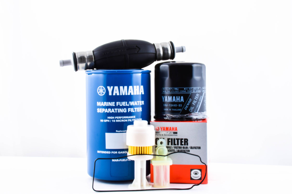 Yamaha Filter Kit with Primer Bulb Oil Fuel VST - F150 - 2004 & 2005