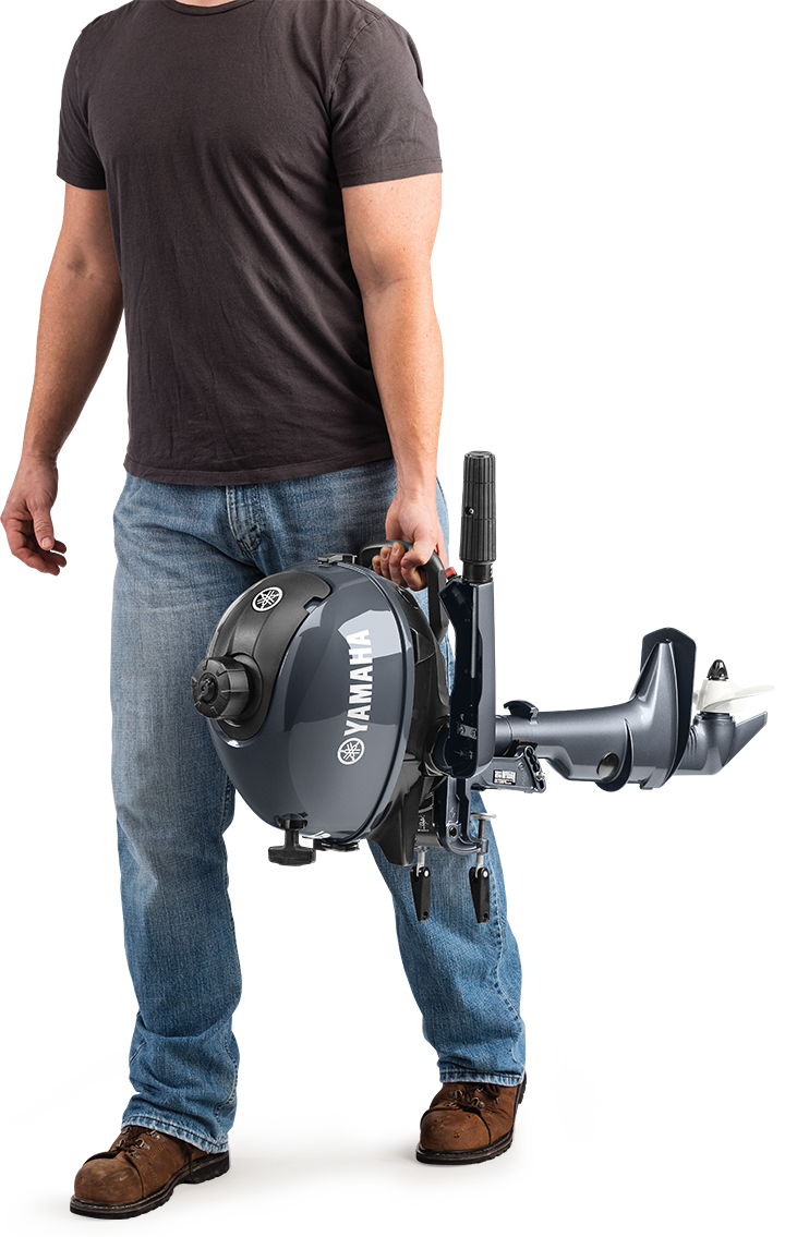 Yamaha F6LMHA - Portable 4-Stroke Outboard Motor - 6 HP - 20" Shaft