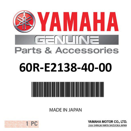 Yamaha 60R-E2138-40-00 - Mark, caution