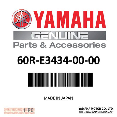 Yamaha 60R-E3434-00-00 - Label, caution