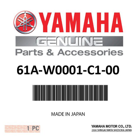Yamaha 61A-W0001-C1-00 - Gasket kit,lwrunit