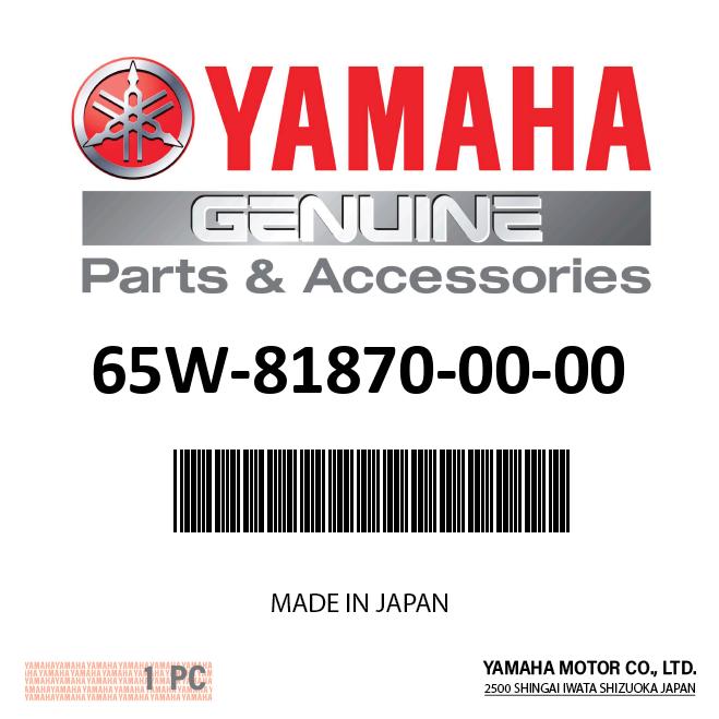 Yamaha 65W-81870-00-00 - Starting switch as