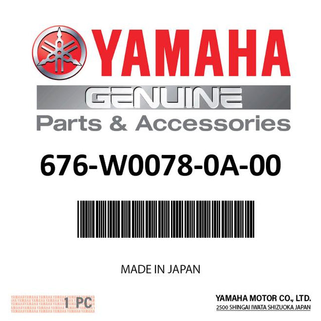 Yamaha 676-W0078-0A-00 - Chrome pump kit