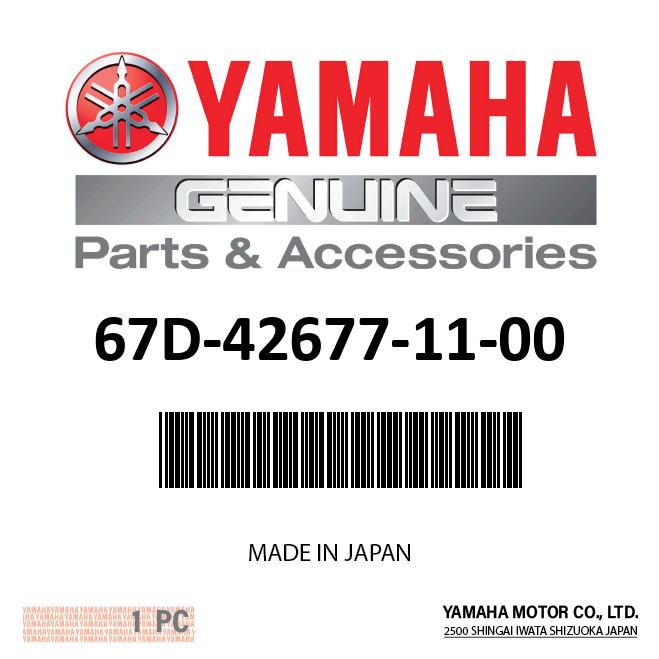Yamaha 67D-42677-11-00 - Graphic, front
