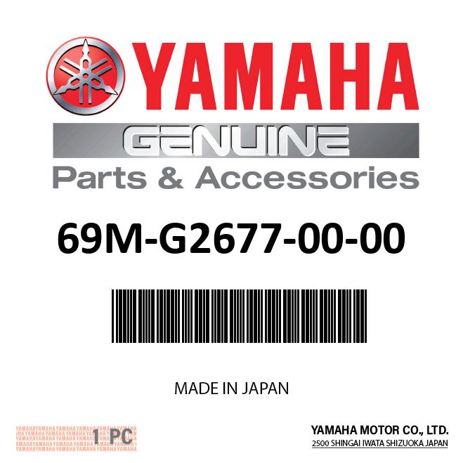 Yamaha 69M-G2677-00-00 - Graphic, front