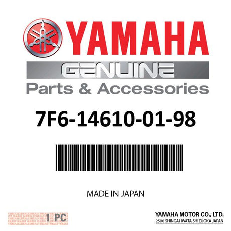 Yamaha 7F6-14610-01-98 - Exhaust pipe assy