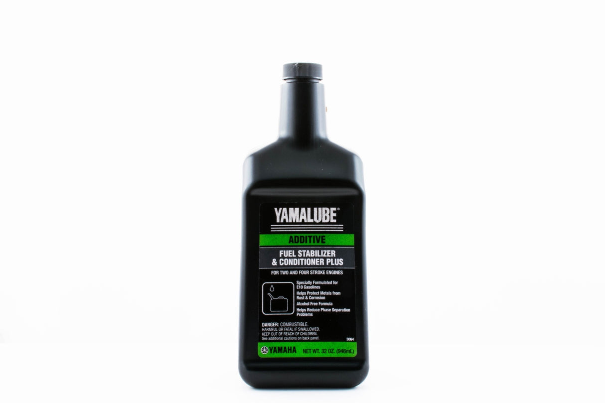 Yamaha ACC-FSTAB-PL-32 - Yamalube Fuel Stabilizer and Conditioner Plus - 32 oz. Bottle
