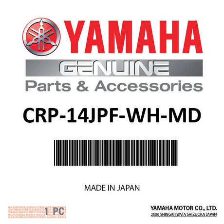 Yamaha CRP-14JPF-WH-MD - Jersey-pro fishing wh md