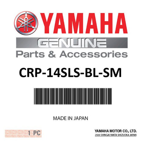 Yamaha CRP-14SLS-BL-SM - Moisture Wicking Pro Fishing Tee - Small
