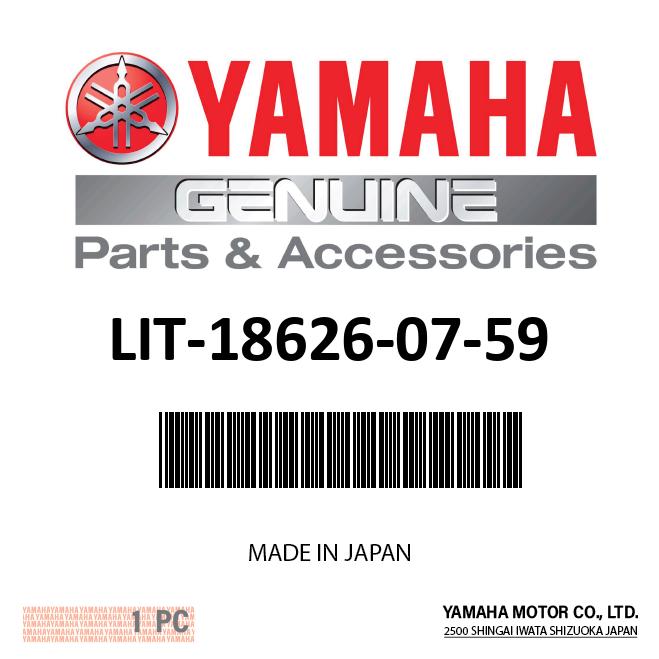 Yamaha LIT-18626-07-59 - Owners Manual - F4