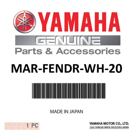 Yamaha MAR-FENDR-WH-20 - Fender, white/20in.