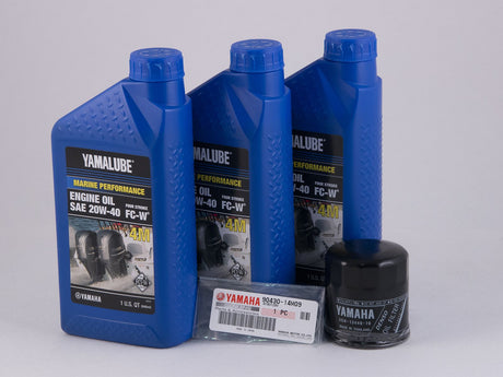 Yamaha Oil Change Kit - 20W-40 - F30 F40 F50 T50 F60 T60