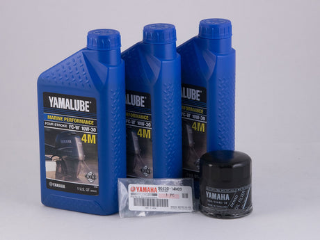 Yamaha Oil Change Kit - 10W-30 - F30 F40 F50 T50 F60 T60