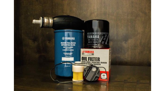 Yamaha MAR-10MEL-00-00 - Oil Fuel VST Filter Kit w/ Primer Bulb - F115 - 2000 to 2005