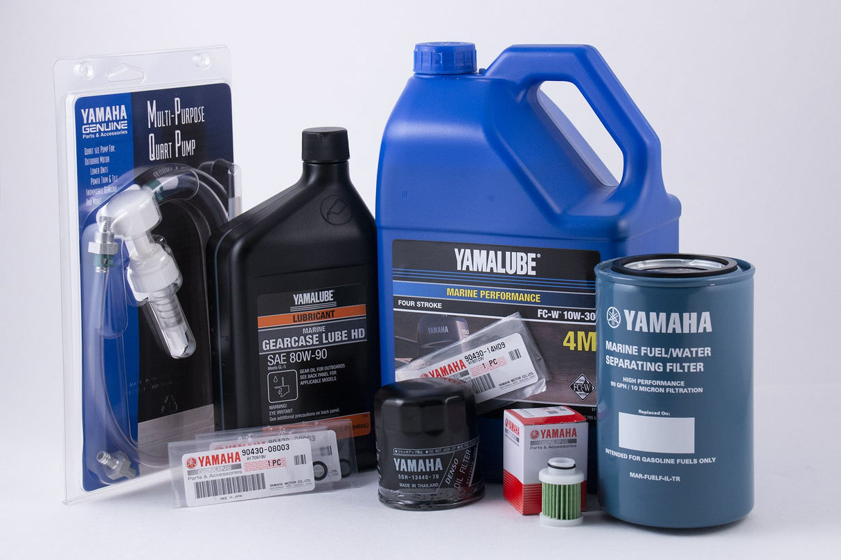 Yamaha SHO 20 Hour Service Maintenance Kit with HD Gear Lube - Yamalube 10W-30 - VF115