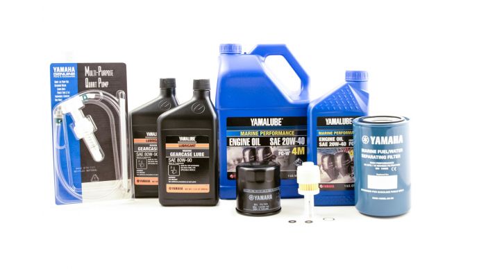 Yamaha 20 Hour Service Maintenance Kit - Yamalube 20W-40 - F150 - 2004-2005