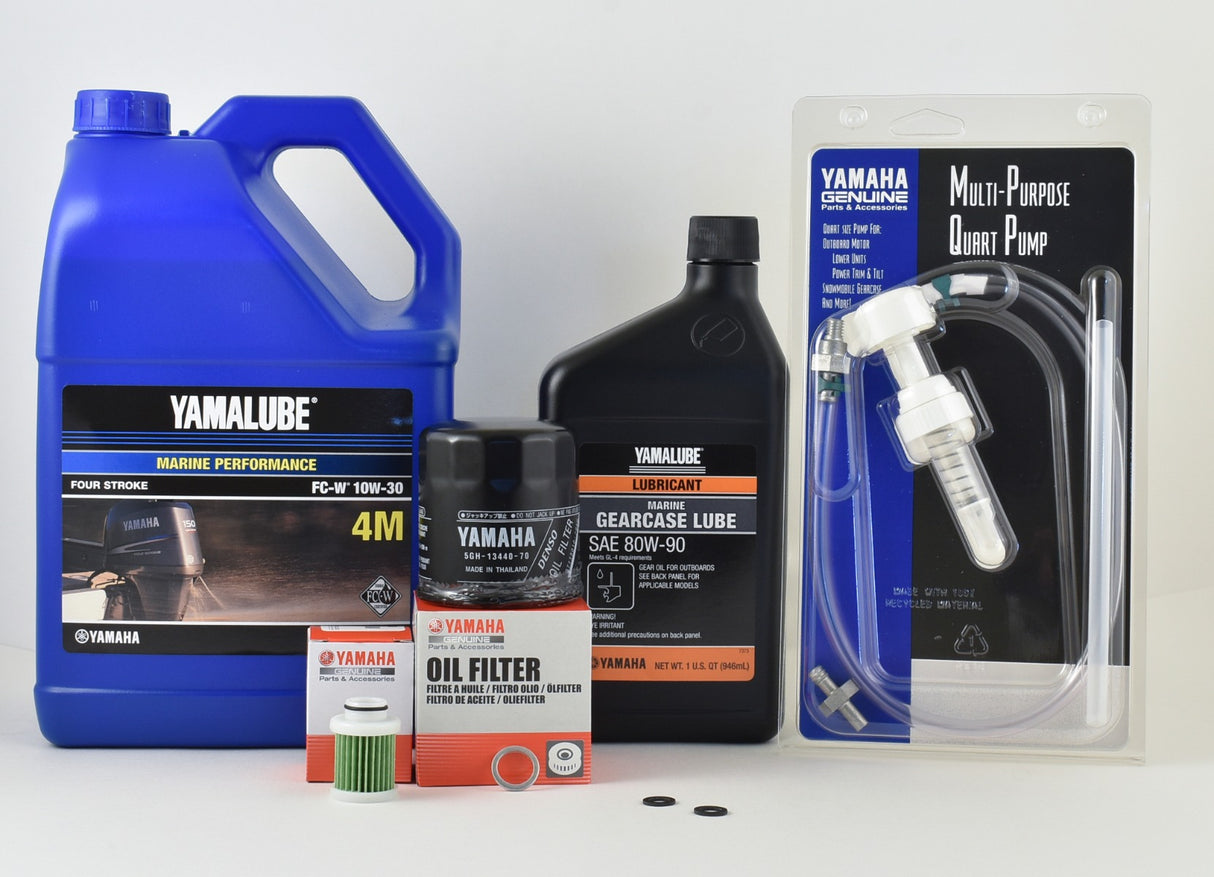 Yamaha 20 Hour Service Maintenance Kit - VF115 SHO - Yamalube 10W-30