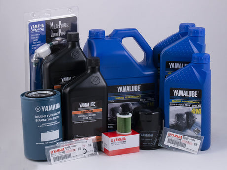 Yamaha 20 Hour Service Maintenance Kit - Yamalube 20W-40 -F225 F250 F300 4.2L V6 - All Models